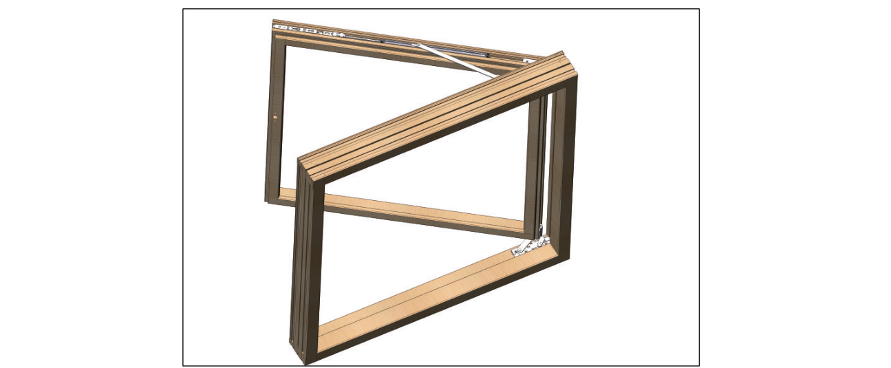 连接摩擦杆完成安装