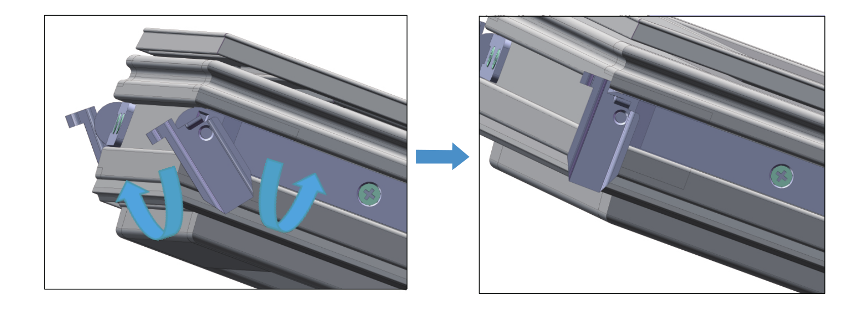 检查并转动滑块